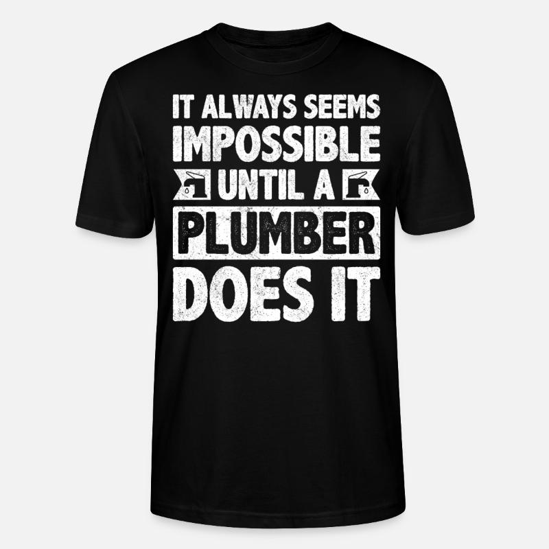Cela semble toujours impossible - T-shirt bio CRAFTER Stanley Stella Unisexe - noir