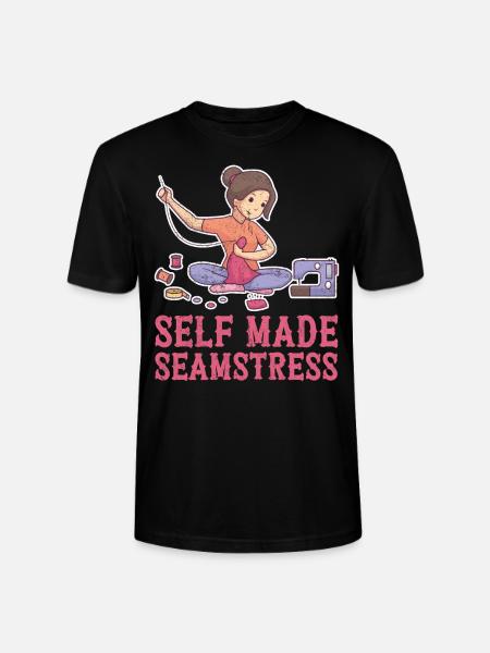 Self Made Seamstress - Stanley/Stella CRAFTER Unisex Organic T-Shirt - black
