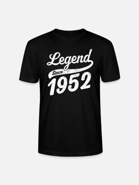 Legend Since 1952 - Stanley/Stella CRAFTER Unisex Organic T-Shirt - black