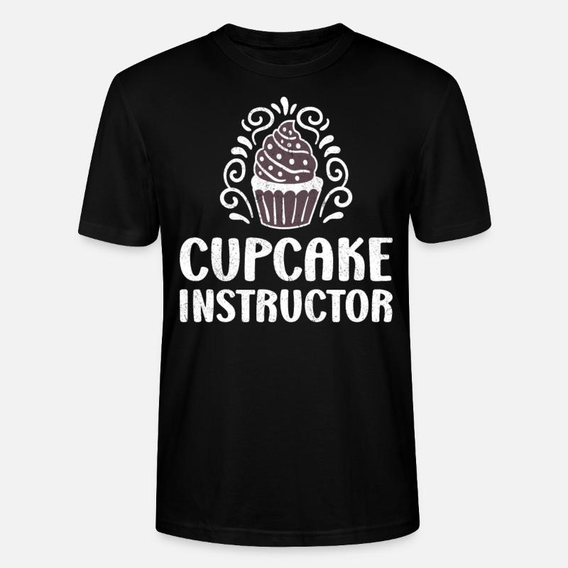Cupcake Instructor - Stanley/Stella Unisex Bio-T-Shirt CRAFTER - Schwarz