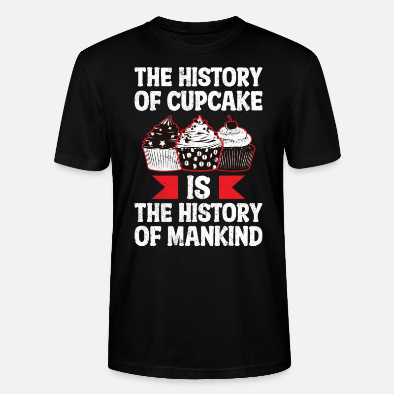 L’histoire du cupcake - T-shirt bio CRAFTER Stanley Stella Unisexe - noir