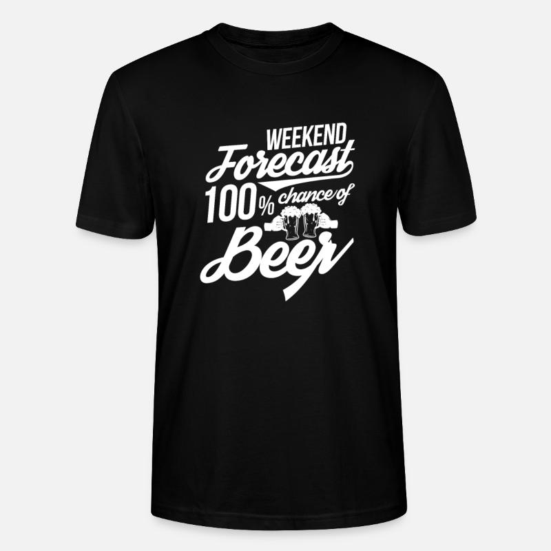 Bier - Stanley/Stella Unisex Bio-T-Shirt CRAFTER - Schwarz