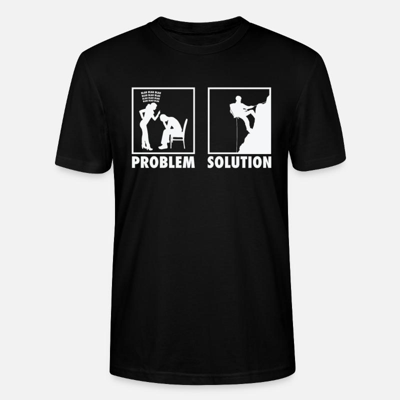 Déclaration de l’alpiniste - T-shirt bio CRAFTER Stanley Stella Unisexe - noir