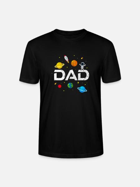 Vater - Stanley/Stella Unisex Bio-T-Shirt CRAFTER - Schwarz