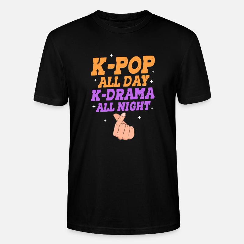 K-Pop - Stanley/Stella Unisex Bio-T-Shirt CRAFTER - Schwarz
