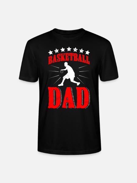 Basketteur Papa - T-shirt bio CRAFTER Stanley Stella Unisexe - noir