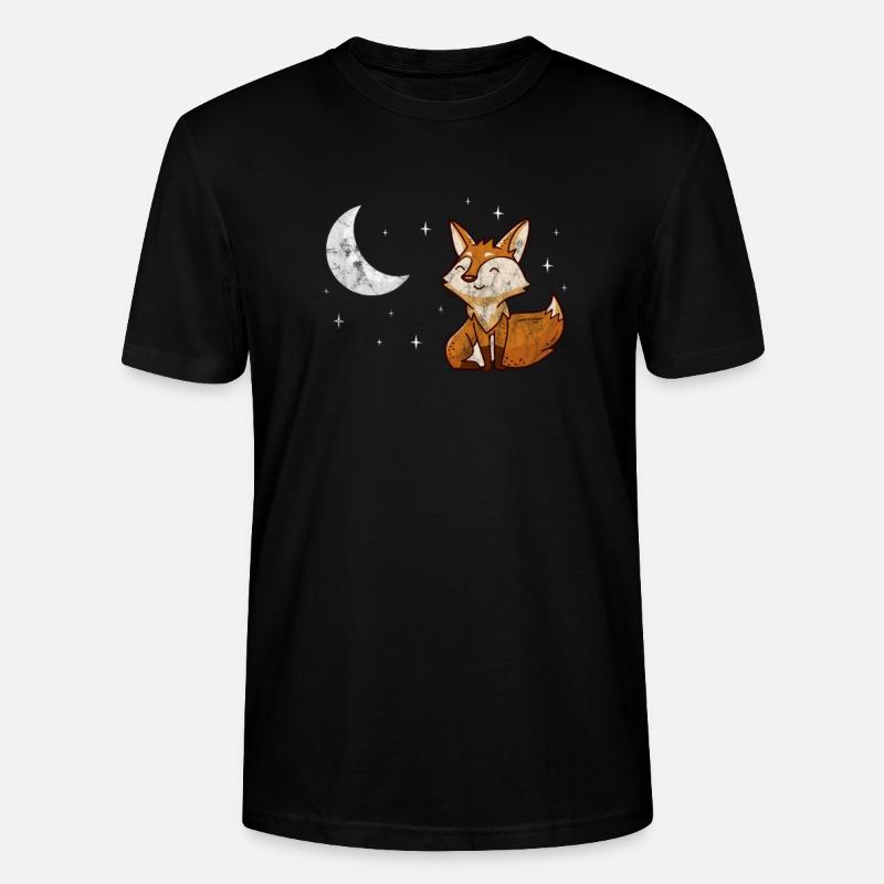 Fuchs - Stanley/Stella Unisex Bio-T-Shirt CRAFTER - Schwarz