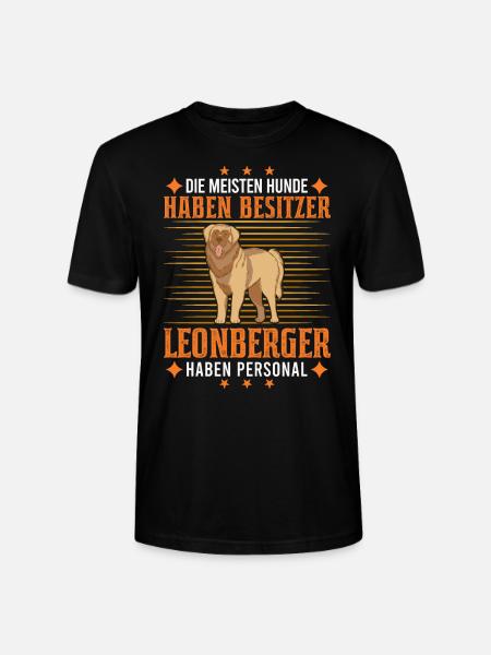 Leonberger Personal - Stanley/Stella Unisex Bio-T-Shirt CRAFTER - Schwarz