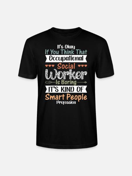 Occupational Worker Smart Profession - Stanley/Stella Unisex Bio-T-Shirt CRAFTER - Schwarz