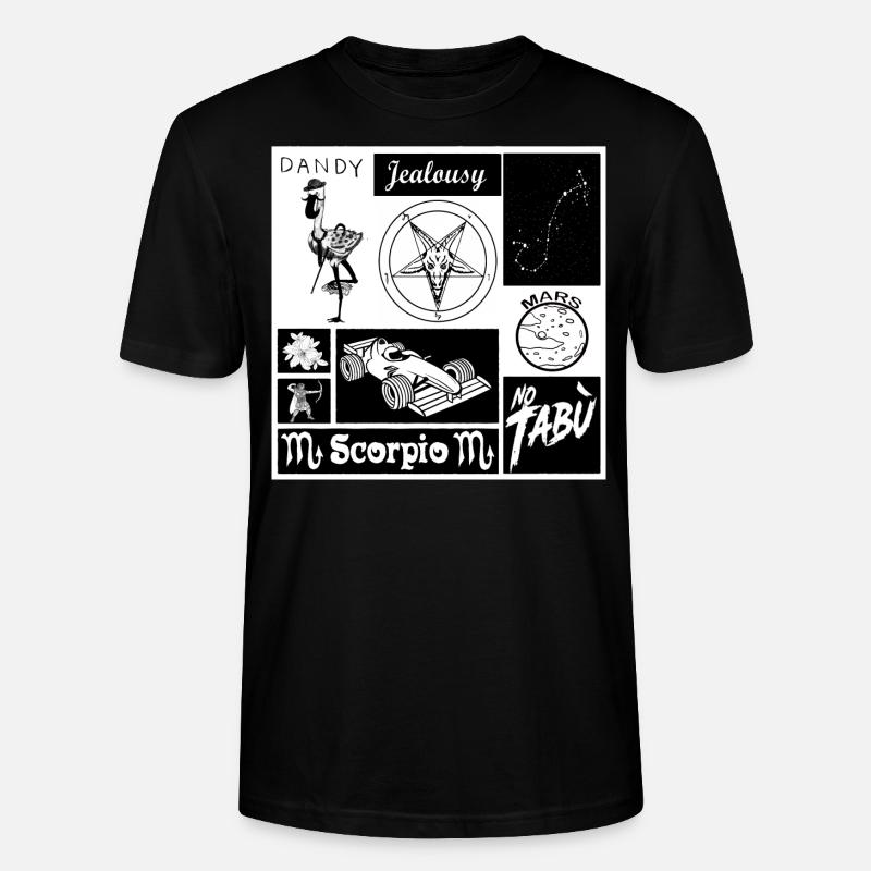 Scorpion - T-shirt bio CRAFTER Stanley Stella Unisexe - noir