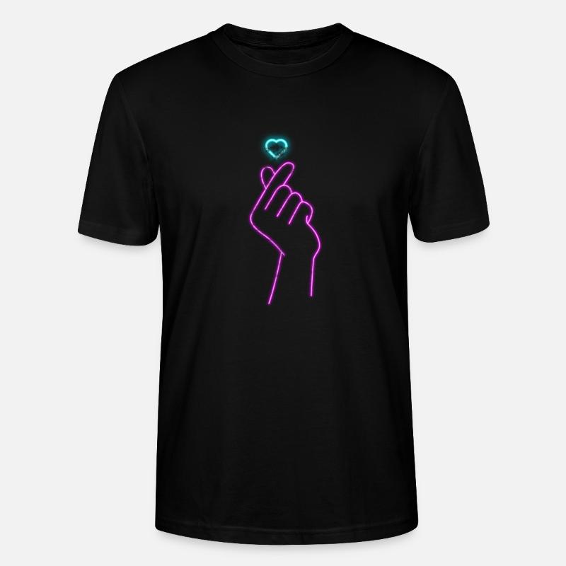 K-Pop Musique Coréenne Pop Corée Kpop Cadeau - T-shirt bio CRAFTER Stanley Stella Unisexe - noir
