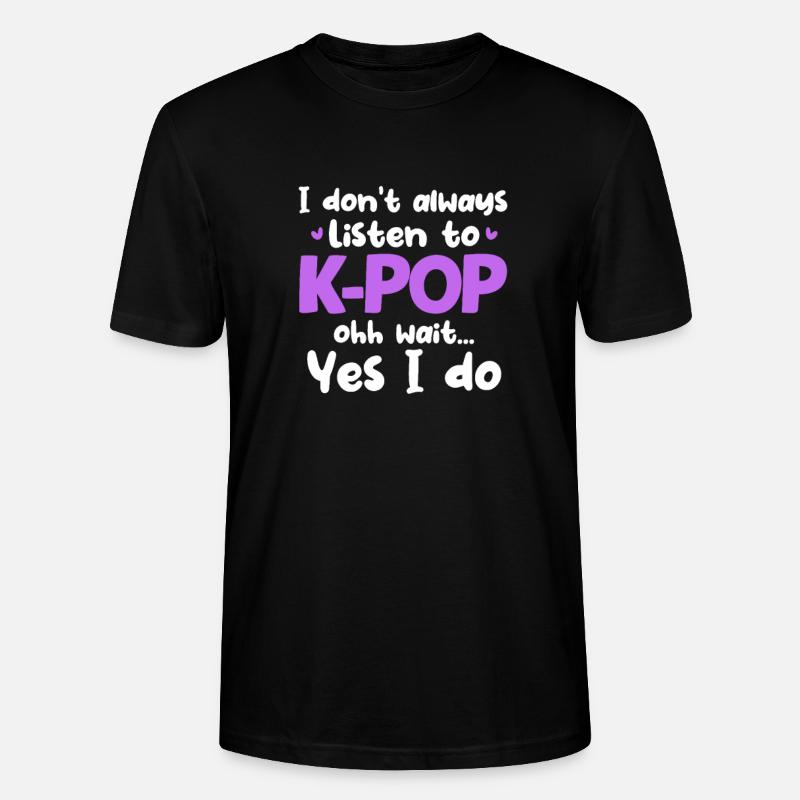 K-Pop - Stanley/Stella Unisex Bio-T-Shirt CRAFTER - Schwarz