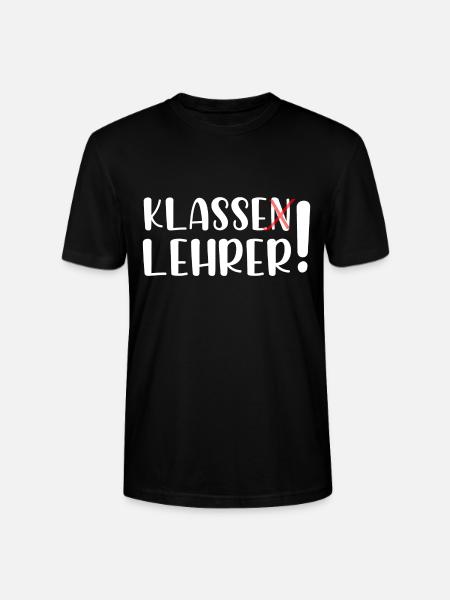 Klasse Lehrer - Stanley/Stella Unisex Bio-T-Shirt CRAFTER - Schwarz