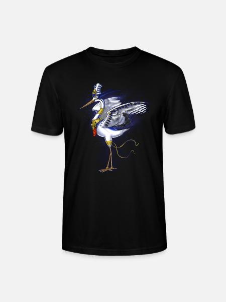 Egyptian Mythology Deity Benny - Stanley/Stella CRAFTER Unisex Organic T-Shirt - black