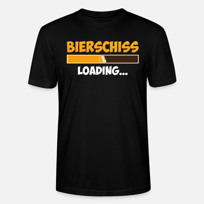 Bierschiss loading - Stanley/Stella Unisex Bio-T-Shirt CRAFTER - Schwarz