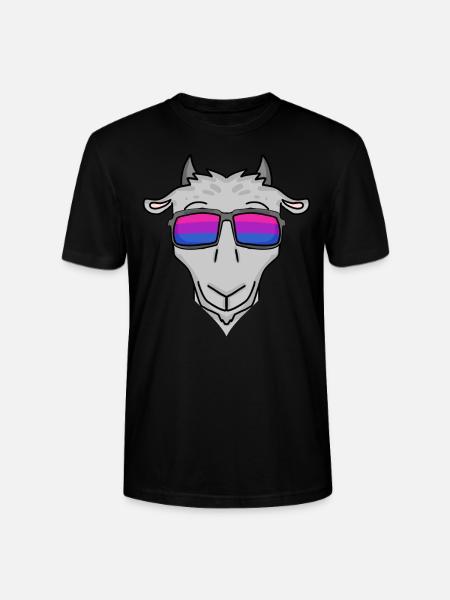 Bisexual Goat Gift - Stanley/Stella CRAFTER Unisex Organic T-Shirt - black