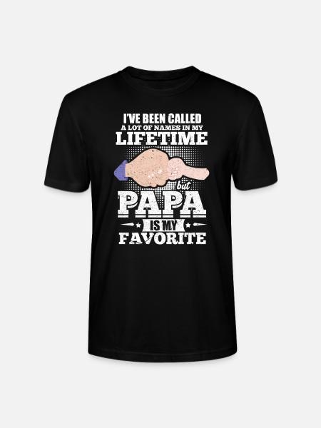 Vater - Stanley/Stella Unisex Bio-T-Shirt CRAFTER - Schwarz