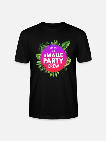 Malle Party Crew - Stanley/Stella CRAFTER Unisex Organic T-Shirt - black