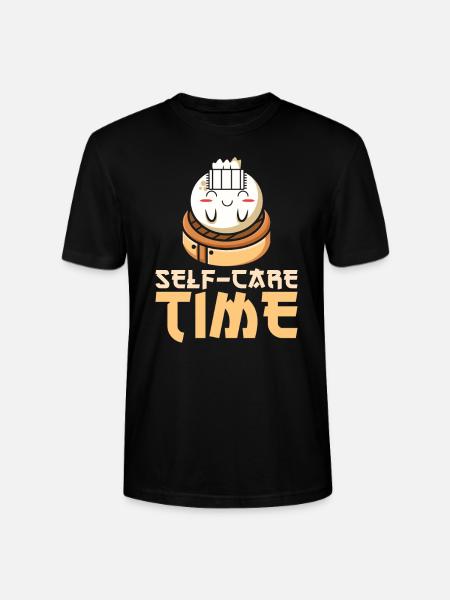 Dim Sums Nourriture asiatique Auto-soins - T-shirt bio CRAFTER Stanley Stella Unisexe - noir