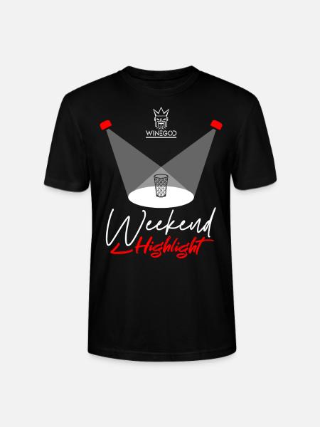 Wine Spritzer Weekend Highlight - Stanley/Stella CRAFTER Unisex Organic T-Shirt - black
