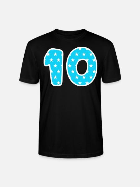Dix - T-shirt bio CRAFTER Stanley Stella Unisexe - noir