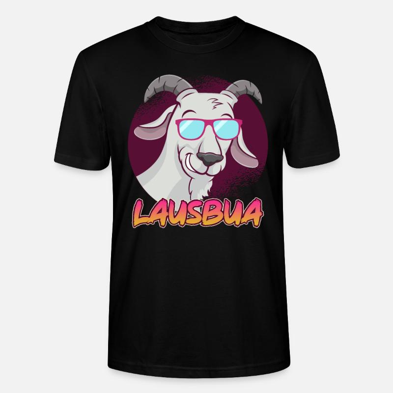 Lausbub - Stanley/Stella Unisex Bio-T-Shirt CRAFTER - Schwarz