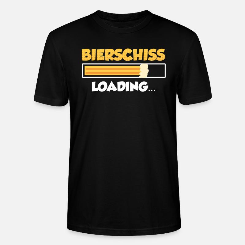 Bierschiss loading - Stanley/Stella Unisex Bio-T-Shirt CRAFTER - Schwarz