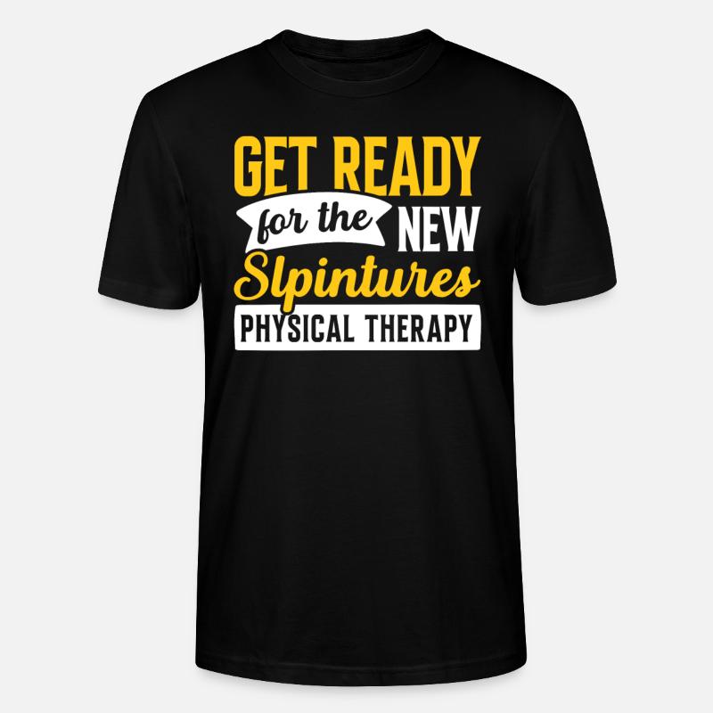 Physiothérapie Préparez-vous à la - T-shirt bio CRAFTER Stanley Stella Unisexe - noir