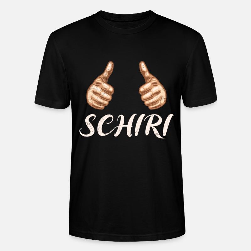 Schiri Schiedsrichter - Stanley/Stella Unisex Bio-T-Shirt CRAFTER - Schwarz