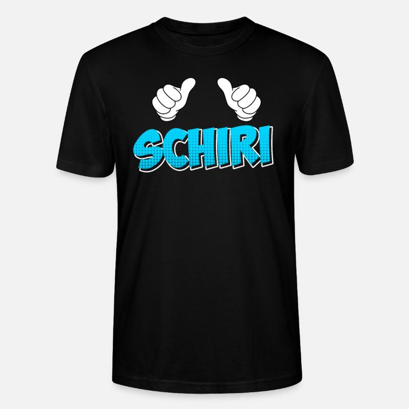 Schiri Schiedsrichter - Stanley/Stella Unisex Bio-T-Shirt CRAFTER - Schwarz