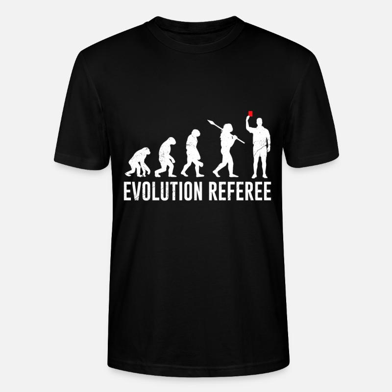 Arbitre d’évolution - T-shirt bio CRAFTER Stanley Stella Unisexe - noir