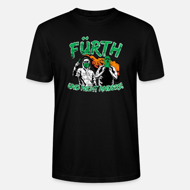 Fürth und nicht anders UPDATE - Stanley/Stella Unisex Bio-T-Shirt CRAFTER - Schwarz