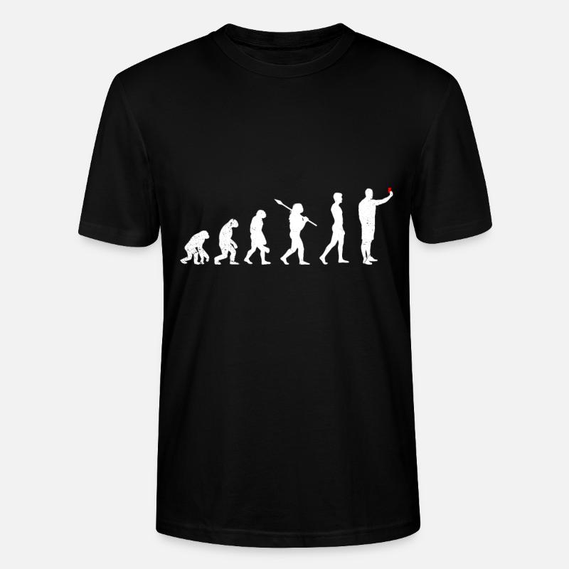 Schiedsrichter Evolution - Stanley/Stella Unisex Bio-T-Shirt CRAFTER - Schwarz
