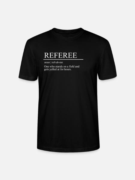 Referee Definition Shiri - Stanley/Stella CRAFTER Unisex Organic T-Shirt - black