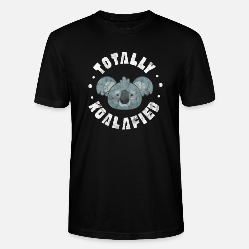 Koala - Stanley/Stella Unisex Bio-T-Shirt CRAFTER - Schwarz