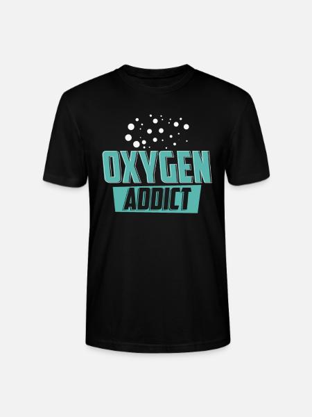 Scuba Diving Addiction Swimming Underwater - Stanley/Stella CRAFTER Unisex Organic T-Shirt - black