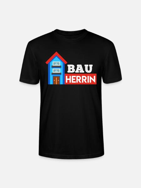 Bauherrin Eigenheim Hausbauer - Stanley/Stella Unisex Bio-T-Shirt CRAFTER - Schwarz