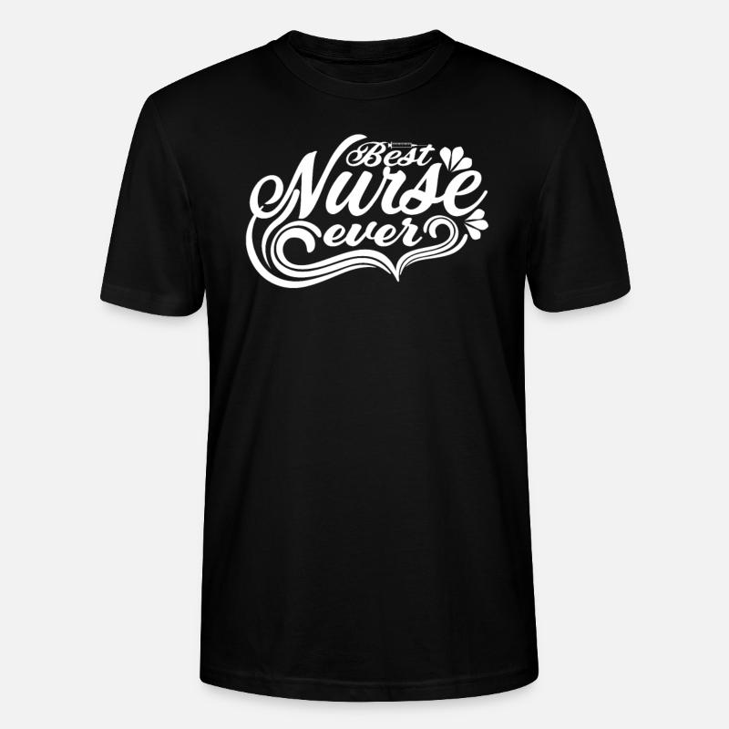 Beste Krankenschwester aller Zeiten - Stanley/Stella Unisex Bio-T-Shirt CRAFTER - Schwarz