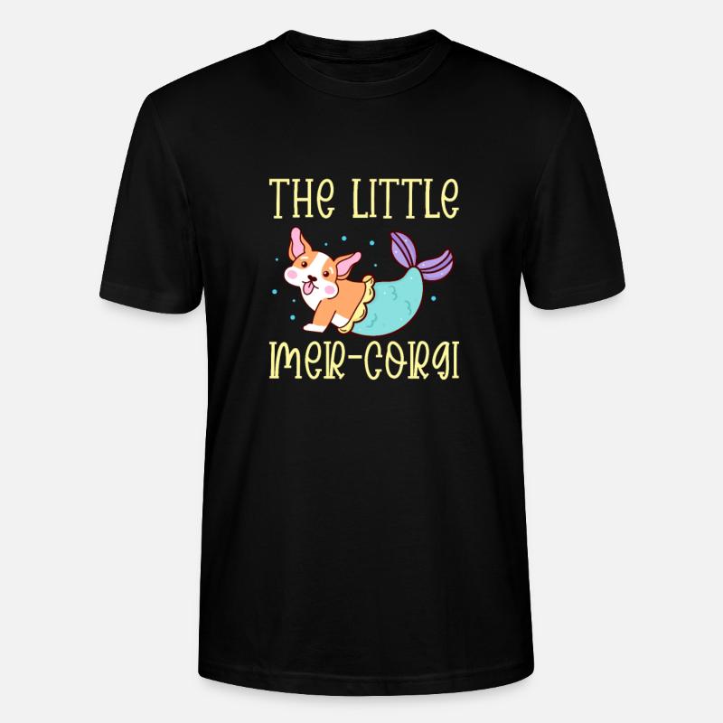 Corgi - Stanley/Stella Unisex Bio-T-Shirt CRAFTER - Schwarz