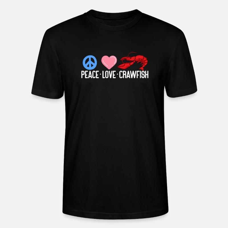 Languste - Stanley/Stella Unisex Bio-T-Shirt CRAFTER - Schwarz