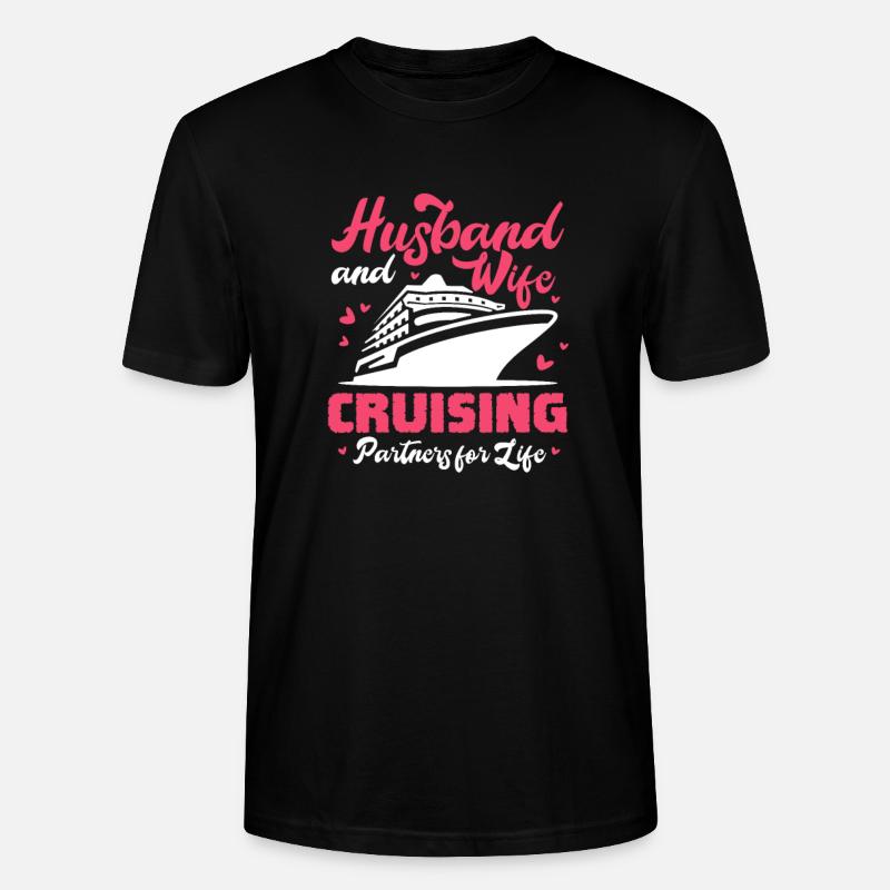 Kreuzfahrt Hochzeit - Stanley/Stella Unisex Bio-T-Shirt CRAFTER - Schwarz