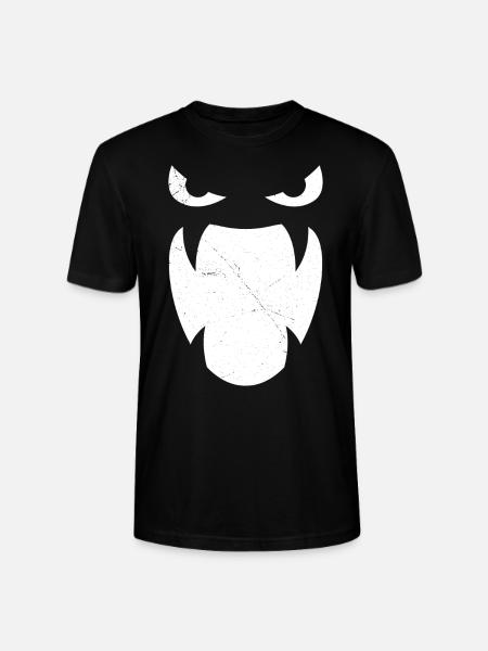 Scream Mask Halloween - Stanley/Stella CRAFTER Unisex Organic T-Shirt - black