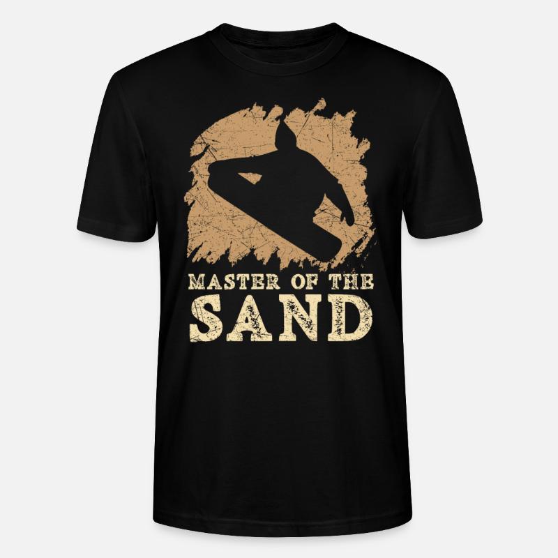 Maître du Sandboard Sandboard - T-shirt bio CRAFTER Stanley Stella Unisexe - noir