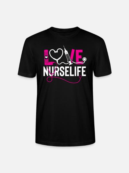 Dear Nurse - Stanley/Stella CRAFTER Unisex Organic T-Shirt - black