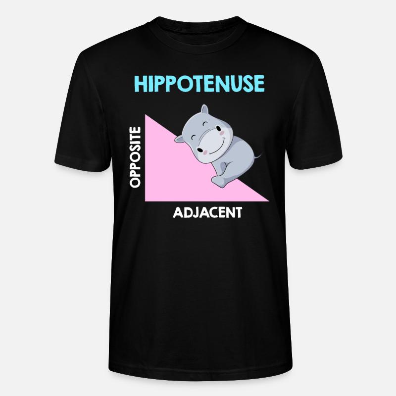 Analyse de l’algèbre d’Hippotenuse - T-shirt bio CRAFTER Stanley Stella Unisexe - noir