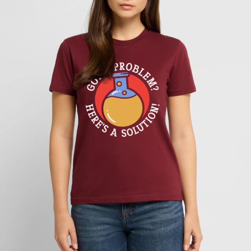 Problem Solution Scientific Solving Science Stanley/Stella CRAFTER Unisex Organic T-Shirt