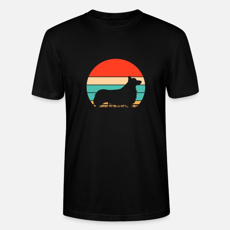 Corgi - T-shirt bio CRAFTER Stanley Stella Unisexe - noir