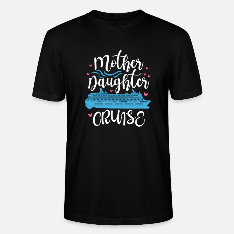 Kreuzfahrt Mutter Tochter - Stanley/Stella Unisex Bio-T-Shirt CRAFTER - Schwarz