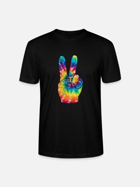 Hippy - Stanley/Stella CRAFTER Unisex Organic T-Shirt - black