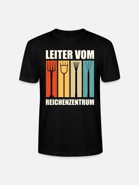 Leiter vom Rechenzentrum - Stanley/Stella Unisex Bio-T-Shirt CRAFTER - Schwarz